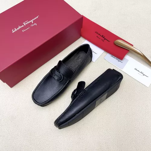 Salvatore Ferragamo Leather Shoes For Men #1339994 $125.00 USD, Wholesale Replica Salvatore Ferragamo Leather Shoes