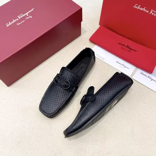 Salvatore Ferragamo Leather Shoes For Men #1340000 $125.00 USD, Wholesale Replica Salvatore Ferragamo Leather Shoes