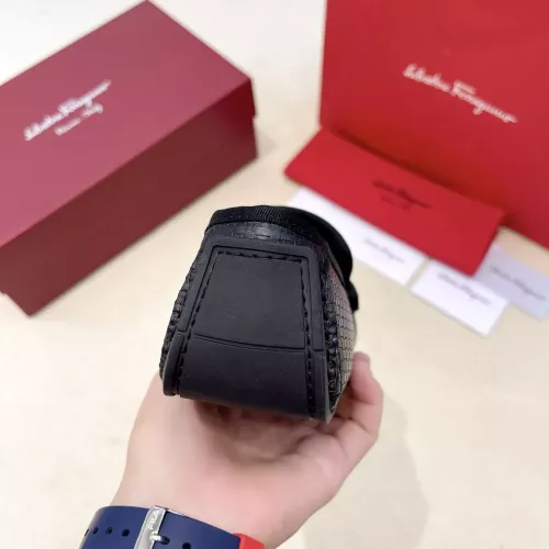 Replica Salvatore Ferragamo Leather Shoes For Men #1340000 $125.00 USD for Wholesale