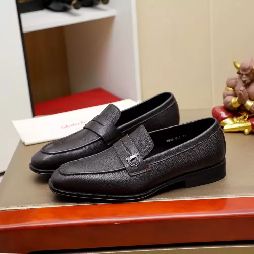 Salvatore Ferragamo Leather Shoes For Men #1340040 $85.00 USD, Wholesale Replica Salvatore Ferragamo Leather Shoes