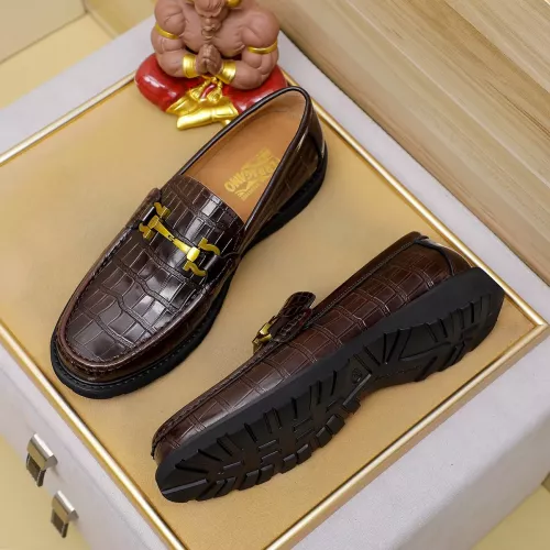 Salvatore Ferragamo Leather Shoes For Men #1340044 $88.00 USD, Wholesale Replica Salvatore Ferragamo Leather Shoes