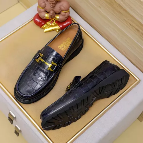 Salvatore Ferragamo Leather Shoes For Men #1340045 $88.00 USD, Wholesale Replica Salvatore Ferragamo Leather Shoes