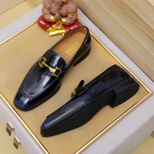 Salvatore Ferragamo Leather Shoes For Men #1340048 $88.00 USD, Wholesale Replica Salvatore Ferragamo Leather Shoes