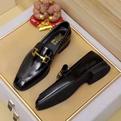 Salvatore Ferragamo Leather Shoes For Men #1340049 $88.00 USD, Wholesale Replica Salvatore Ferragamo Leather Shoes