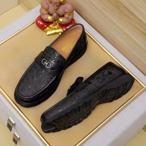 Salvatore Ferragamo Leather Shoes For Men #1340051 $88.00 USD, Wholesale Replica Salvatore Ferragamo Leather Shoes
