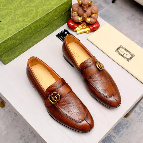 Replica Gucci Oxfords Shoes For Men #1340052 $85.00 USD for Wholesale
