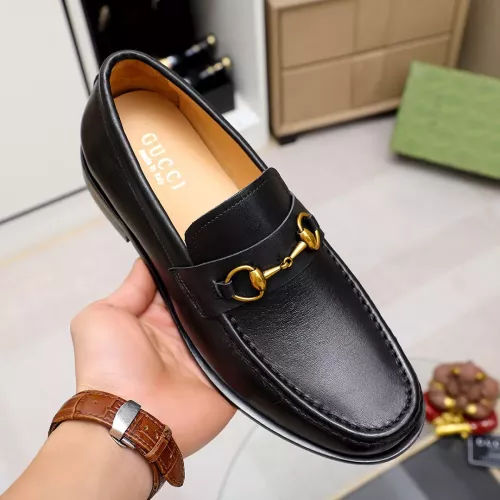 Replica Gucci Oxfords Shoes For Men #1340055 $88.00 USD for Wholesale
