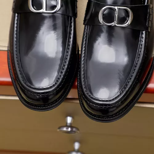 Replica Christian Dior Leather Shoes For Men #1340056 $88.00 USD for Wholesale