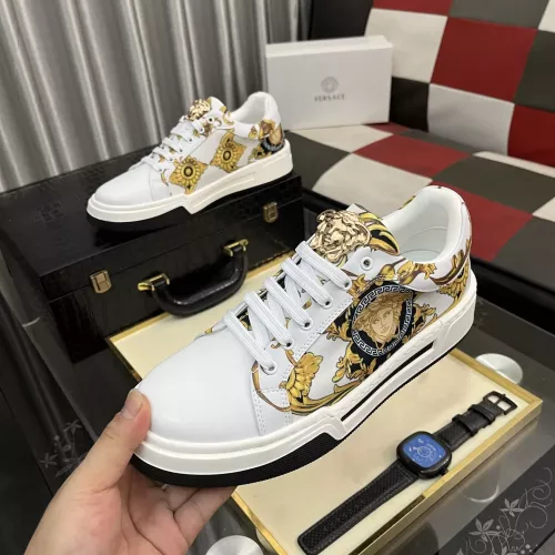 Replica Versace Casual Shoes For Men #1340069 $80.00 USD for Wholesale