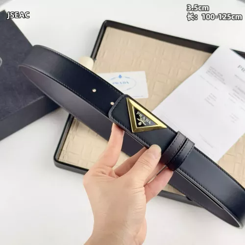 Prada AAA Quality Belts In 3.5cm For Men #1340100 $52.00 USD, Wholesale Replica Prada AAA Quality Belts