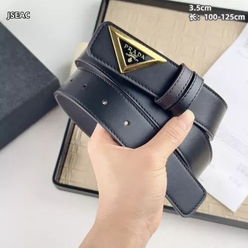Replica Prada AAA Quality Belts In 3.5cm For Men #1340100 $52.00 USD for Wholesale