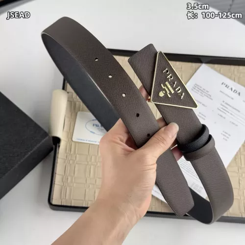 Prada AAA Quality Belts In 3.5cm For Men #1340102 $56.00 USD, Wholesale Replica Prada AAA Quality Belts