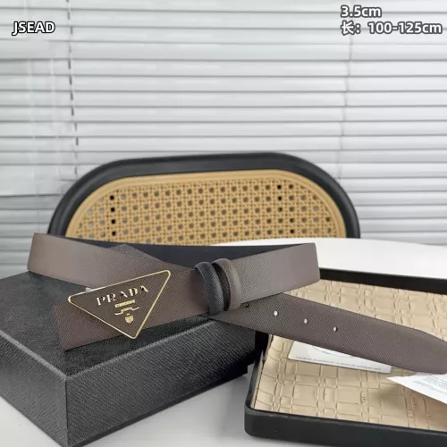 Replica Prada AAA Quality Belts In 3.5cm For Men #1340102 $56.00 USD for Wholesale