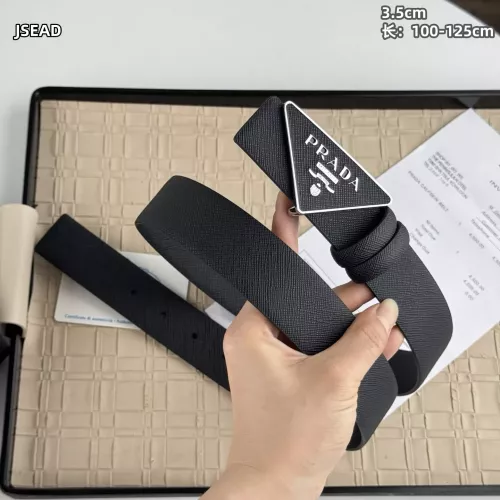 Prada AAA Quality Belts In 3.5cm For Men #1340103 $56.00 USD, Wholesale Replica Prada AAA Quality Belts