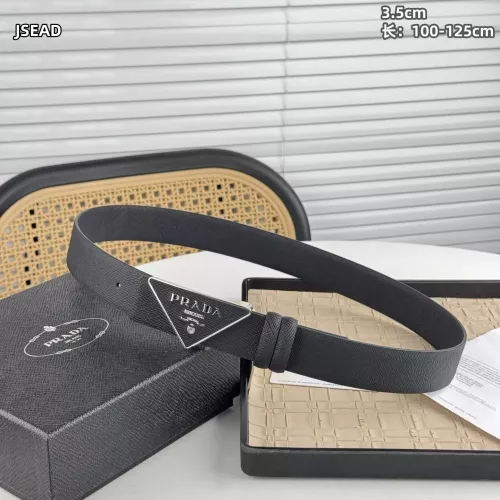 Replica Prada AAA Quality Belts In 3.5cm For Men #1340103 $56.00 USD for Wholesale