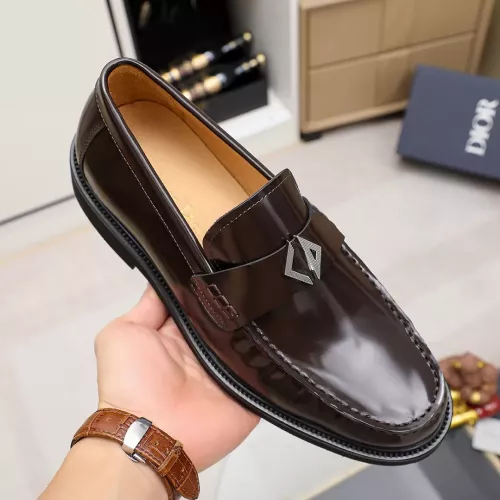 Replica Christian Dior Leather Shoes For Men #1340106 $96.00 USD for Wholesale