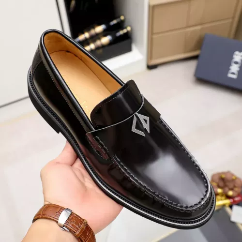 Replica Christian Dior Leather Shoes For Men #1340107 $96.00 USD for Wholesale