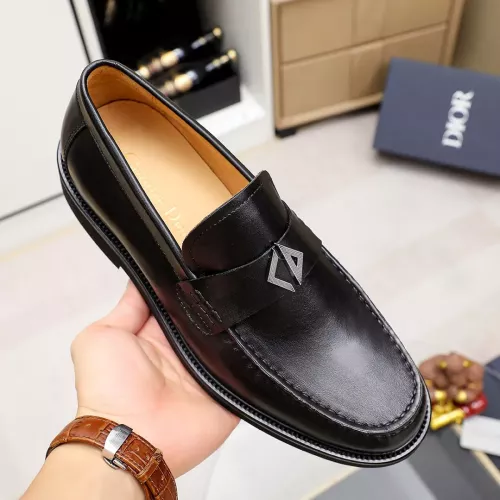 Replica Christian Dior Leather Shoes For Men #1340108 $96.00 USD for Wholesale