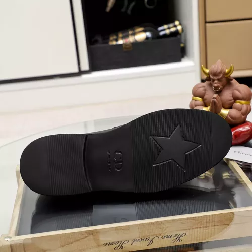 Replica Christian Dior Leather Shoes For Men #1340108 $96.00 USD for Wholesale