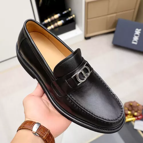 Replica Christian Dior Leather Shoes For Men #1340112 $96.00 USD for Wholesale