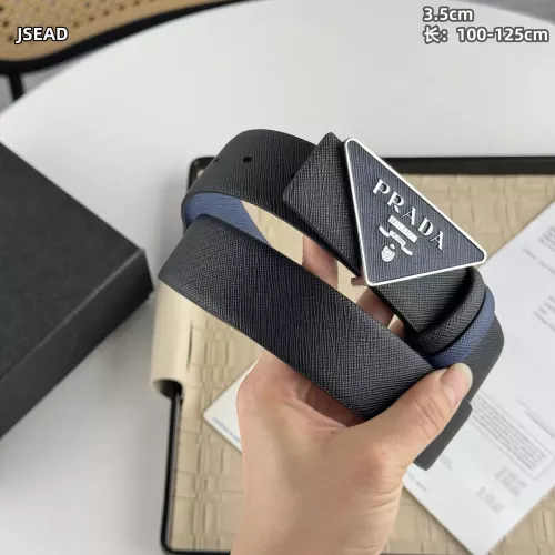 Prada AAA Quality Belts In 3.5cm For Men #1340114 $56.00 USD, Wholesale Replica Prada AAA Quality Belts