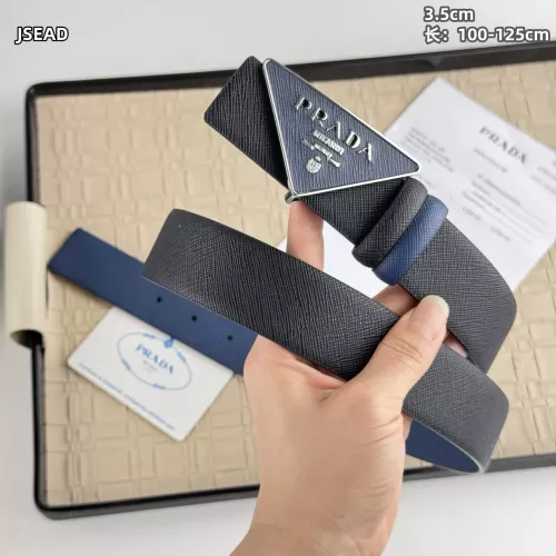 Replica Prada AAA Quality Belts In 3.5cm For Men #1340114 $56.00 USD for Wholesale
