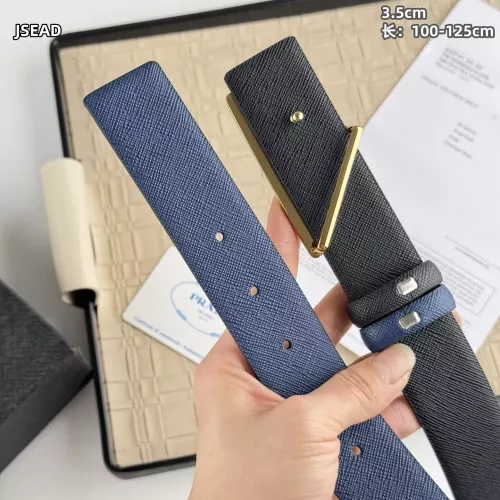 Replica Prada AAA Quality Belts In 3.5cm For Men #1340115 $56.00 USD for Wholesale