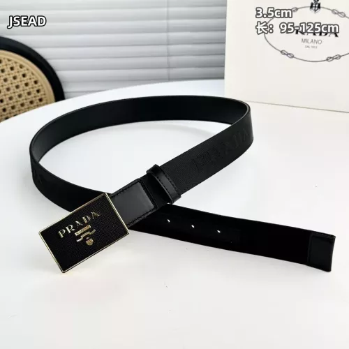Prada AAA Quality Belts In 3.5cm For Men #1340120 $56.00 USD, Wholesale Replica Prada AAA Quality Belts