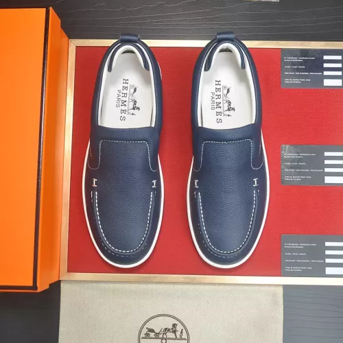 Replica Hermes Casual Shoes For Men #1340166 $108.00 USD for Wholesale