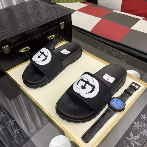 Gucci Slippers For Men #1340172 $48.00 USD, Wholesale Replica Gucci Slippers