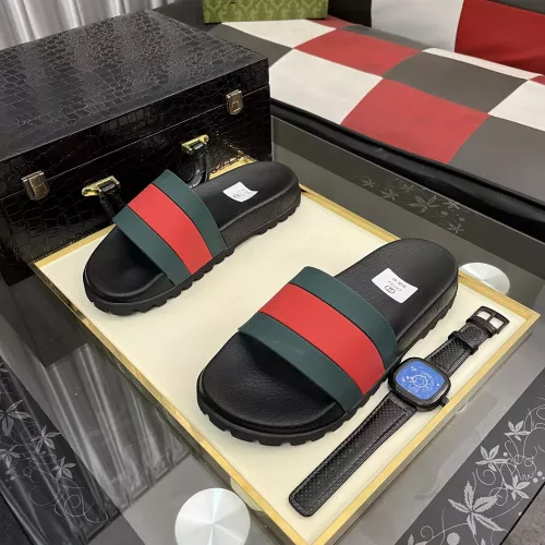 Gucci Slippers For Men #1340173 $48.00 USD, Wholesale Replica Gucci Slippers
