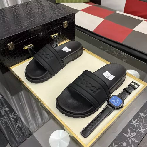 Gucci Slippers For Men #1340175 $48.00 USD, Wholesale Replica Gucci Slippers
