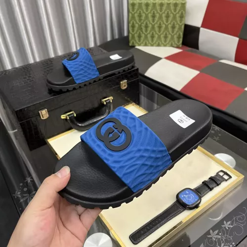 Gucci Slippers For Men #1340185 $48.00 USD, Wholesale Replica Gucci Slippers