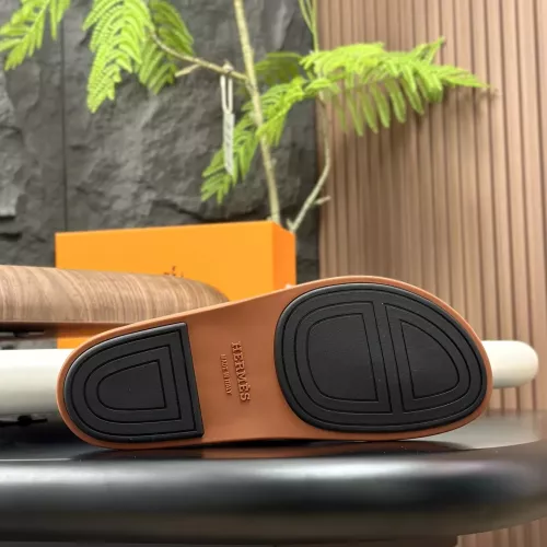 Replica Hermes Slippers For Men #1340201 $82.00 USD for Wholesale