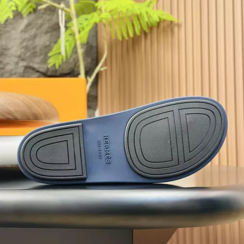 Replica Hermes Slippers For Men #1340203 $82.00 USD for Wholesale