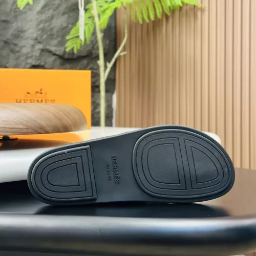 Replica Hermes Slippers For Men #1340204 $82.00 USD for Wholesale