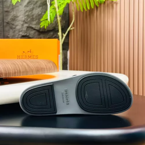 Replica Hermes Slippers For Men #1340207 $82.00 USD for Wholesale