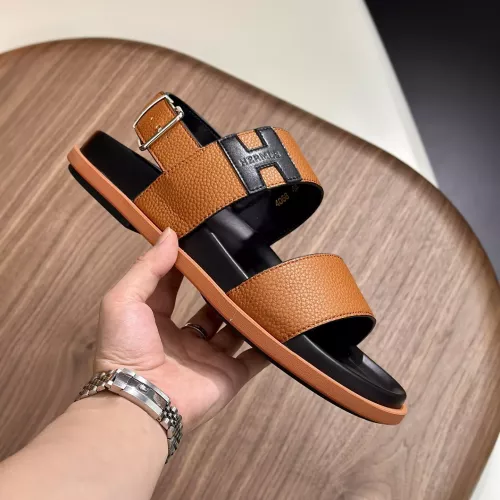 Replica Hermes Sandal For Men #1340212 $82.00 USD for Wholesale