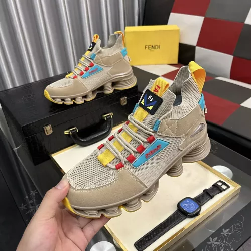 Fendi Casual Shoes For Men #1340228 $85.00 USD, Wholesale Replica Fendi Casual Shoes