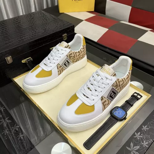 Replica Fendi Casual Shoes For Men #1340230 $82.00 USD for Wholesale