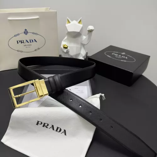 Prada AAA Quality Belts In 3.5cm For Men #1340252 $60.00 USD, Wholesale Replica Prada AAA Quality Belts