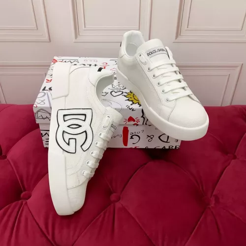 Replica Dolce & Gabbana D&G Casual Shoes For Women #1340273 $102.00 USD for Wholesale