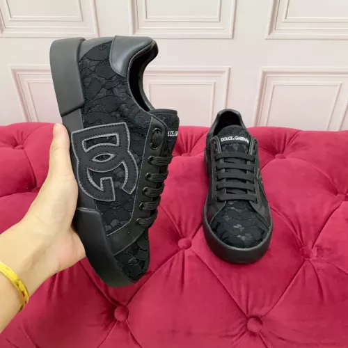 Replica Dolce & Gabbana D&G Casual Shoes For Women #1340293 $105.00 USD for Wholesale