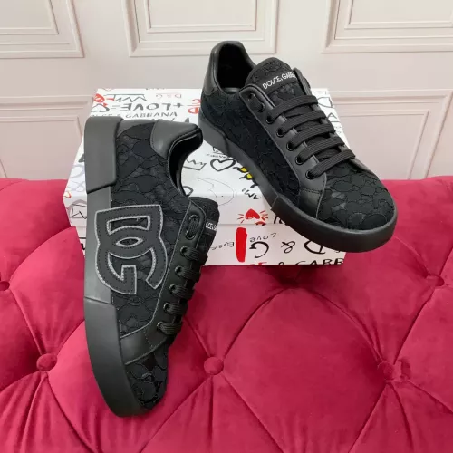 Replica Dolce & Gabbana D&G Casual Shoes For Women #1340293 $105.00 USD for Wholesale