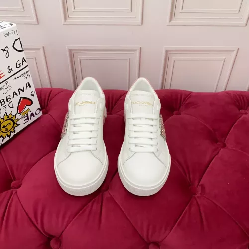 Replica Dolce & Gabbana D&G Casual Shoes For Women #1340296 $105.00 USD for Wholesale