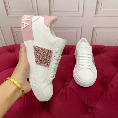 Replica Dolce & Gabbana D&G Casual Shoes For Women #1340296 $105.00 USD for Wholesale