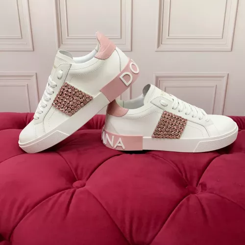 Replica Dolce & Gabbana D&G Casual Shoes For Women #1340296 $105.00 USD for Wholesale