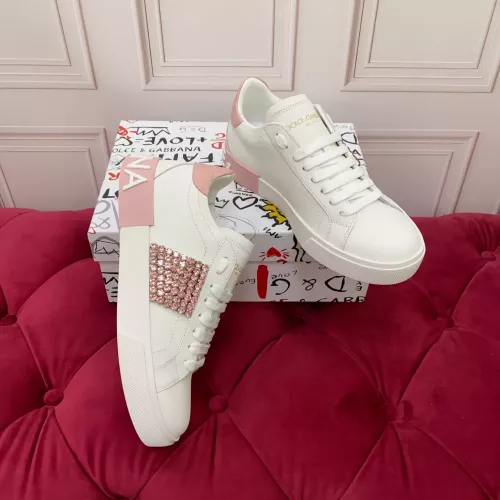 Replica Dolce & Gabbana D&G Casual Shoes For Women #1340296 $105.00 USD for Wholesale