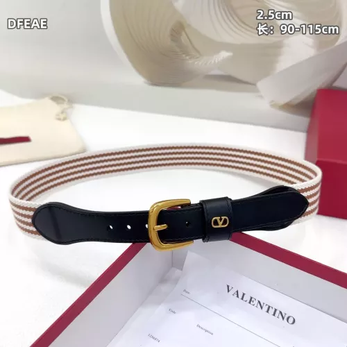 Replica Valentino AAA Quality Belts In 2.5cm For Women #1340308 $64.00 USD for Wholesale