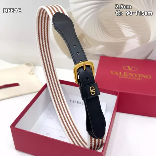 Replica Valentino AAA Quality Belts In 2.5cm For Women #1340308 $64.00 USD for Wholesale